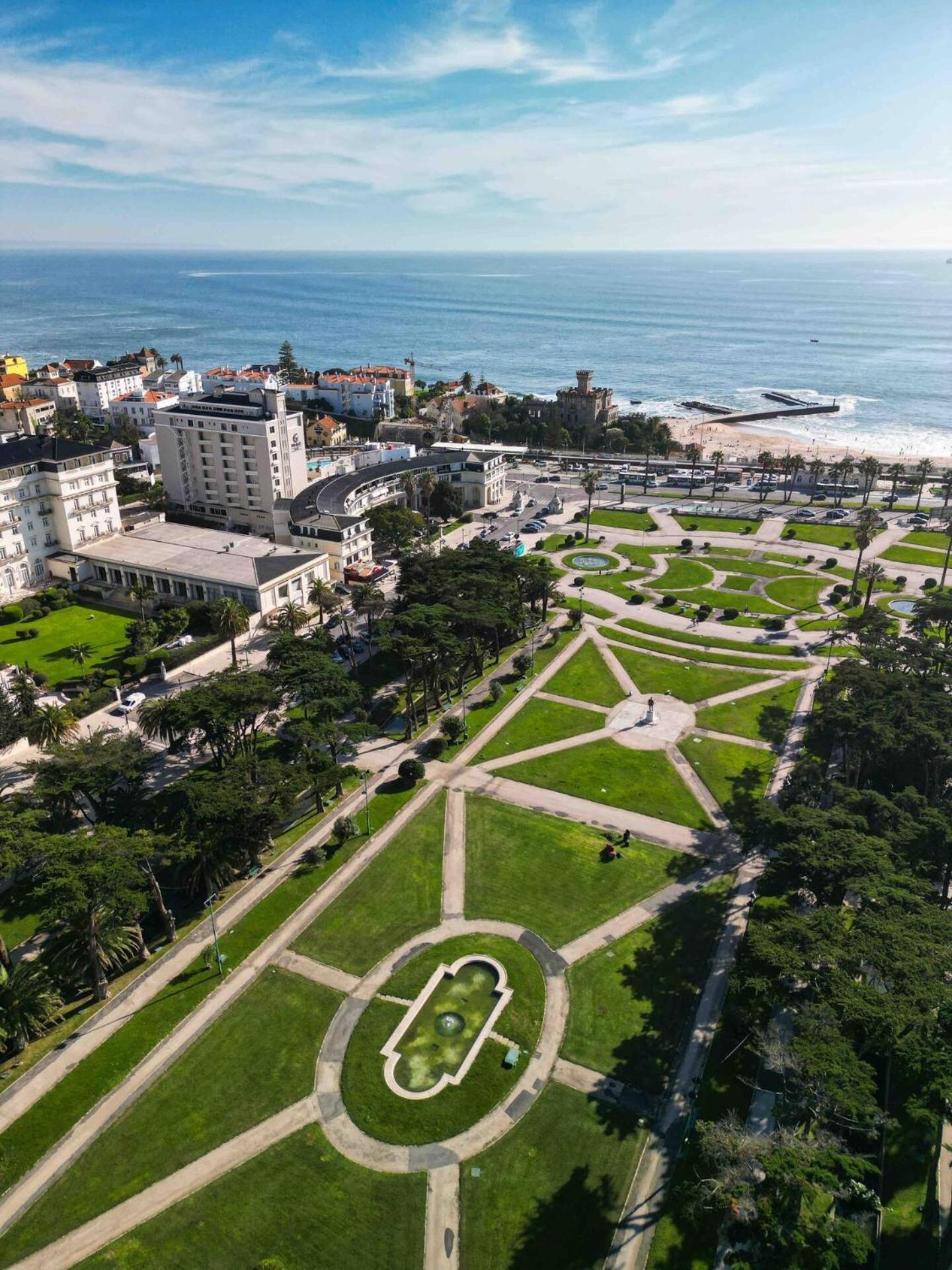 SEA VIEW w/ Balcony 2 mins walk to Beach&Casino Estoril Zewnętrze zdjęcie